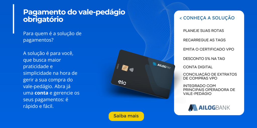 Pagamento do vale-pedágio. Para facilitar a sua entrega rápida, tenha integração com as principais operadoras.